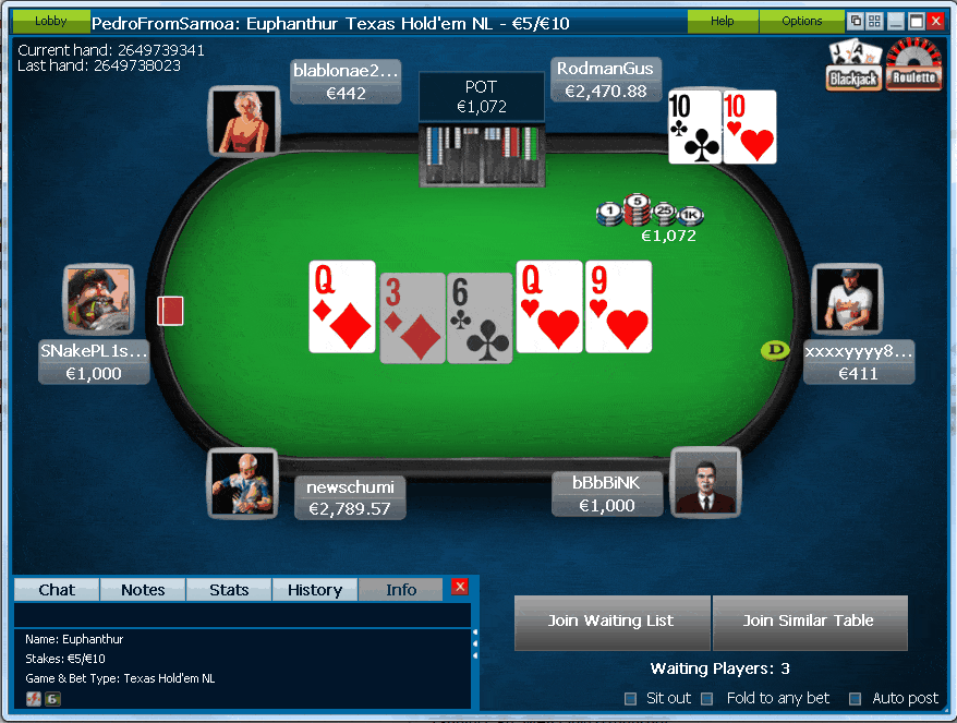 online poker