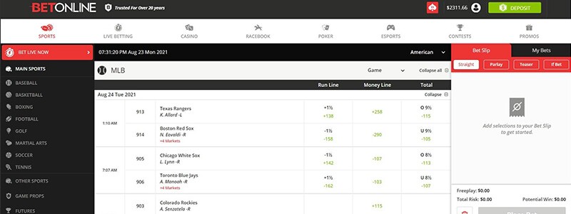 gambling online sportsbook